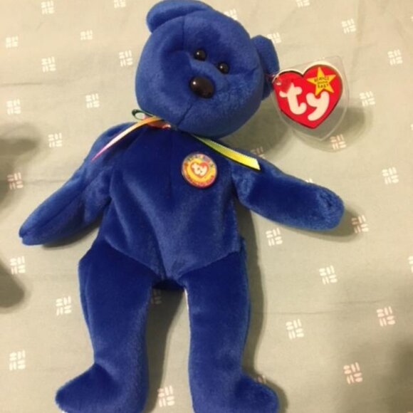 Ty Beanie Baby - Clubby the Bear - Picture 1 of 1